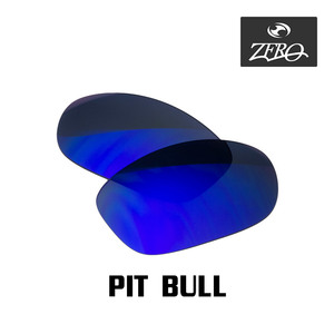 当店オリジナル オークリー ピットブル 交換レンズ OAKLEY サングラス PIT BULL ミラーレンズ ZERO製