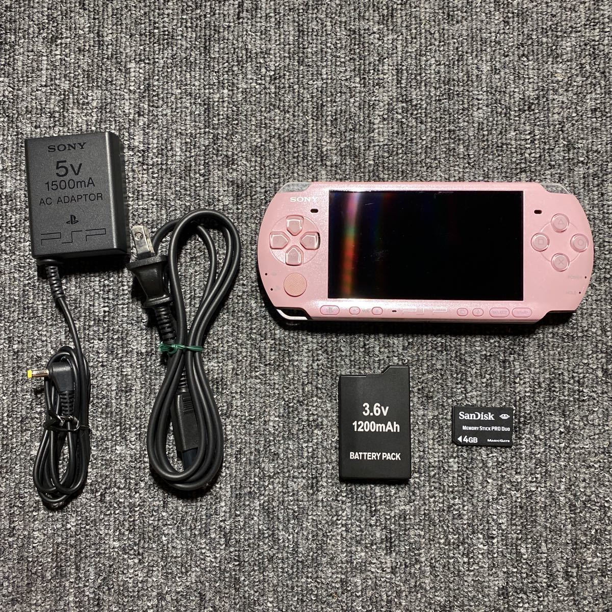 【海外 正規品】テレビゲーム大放出セール開催中 【美品】PSP ブロッサム ピンク PSP-3000ZP 純正