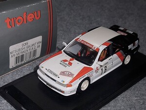  custom goods 035 1/43 Mitsubishi Galant VR4batanen16 number monntekaruro 1988 MITSUBISHI GALANT MMC 