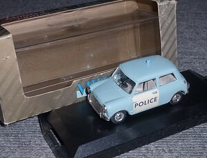 1/43 MINI POLICE ライトブル― ミニ クーパー MORRIS MINOR COOPE モーリス