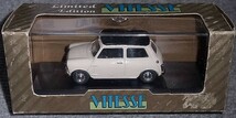 L044C 1/43 MORRIS MINI 1000 MK2 クリーム 黒 1967 ミニ モーリス クーパー COOPER_画像1