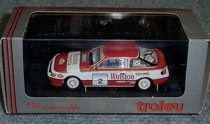 024 1/43 Toyota Celica GT4 WINSTON 2 номер машина TOYOTA CELICA 1989 Trofeu