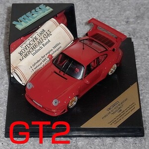 VMC 990031/43 ポルシェ 911GT2 (993) レッド 1998 PORSCHE