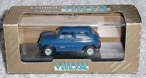 L091C 1/43 MINI 1000 CITY E 1980 dark blue Cooper Mini 