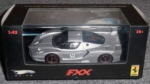 1/43 フェラーリ FXX シルバー 16号車 FERRARI ELITE Hot Wheels マテル MATTEL