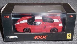 1/43 フェラーリ FXX レッド FERRARI ELITE Hot Wheels マテル MATTEL