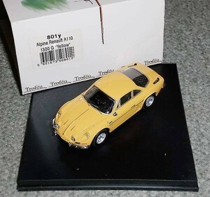 801y 1/43api-n Renault A110 1300G yellow ALPINE RENAULT