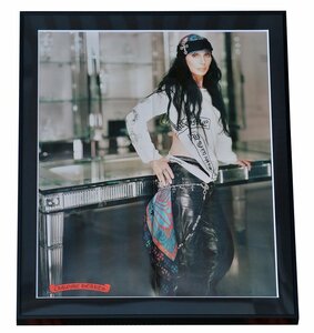 クロムハーツ　Chrome Hearts アートポスター　シェール　額縁入り　CHER　新品