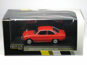 1/43 マツダ ロータリークーペ R100 ファミリア 1968 レッド (F43-097)