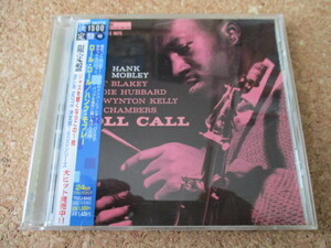 Hank Mobley/Roll Call ハンク・モブレー 60年 絶頂期の、大傑作・大名盤♪！ 貴重な、国内盤 帯有り ♪！ ジャズ・レジェンド♪！