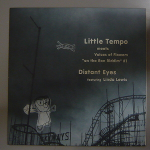 『12”』LITTLE TEMPO meets voices of flowers/on the ron ridden #1/LINDA LEWIS/DISTANT EYES/美品/LP 5枚以上で送料無料