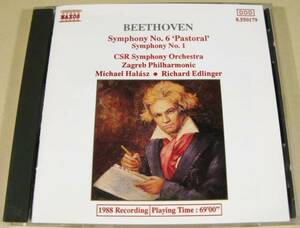 CD(独盤)◆BEETHOVEN:Symphonis Nos.6 & 1◆美品！