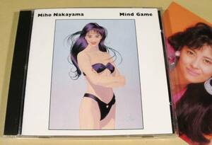 CD■中山美穂／Mind Game■特製カード付！