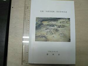 史跡「大鹿窪遺跡」保存管理計画 / 静岡県 2011年 富士宮市 縄文時代