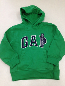 ■GAP■新品■ロゴ・パーカー■110■グリーン■ギャップ■緑