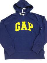 ●ＧＡＰ●新品●トレーナー●Ｓ●紺系●ギャップ正規店●ロゴ・パーカー●USED感のあるロゴ●4-3_画像1