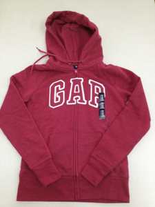 ◆GAP◆新品◆XXS◆ロゴ・パーカー◆赤系色◆ギャップ◆4-3