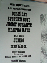 鮮LP.「Billy Rose's Jumbo / Original Soundtrack」ドリスディ。美麗盤_画像5