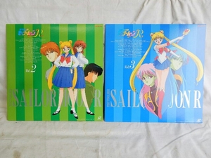  cheap!! laser disk | * Sailor Moon R Vol.2*Vol.3* |2 pieces set used LD