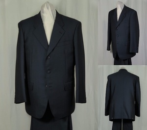 ** A7-84 single 3B suit new goods autumn winter navy blue series made in Japan **