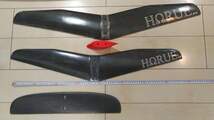 Horue carbon foil set . Kite kitefoil wing foil surf foil complete . すべてのサイズのウイング カイト サーフ _画像7