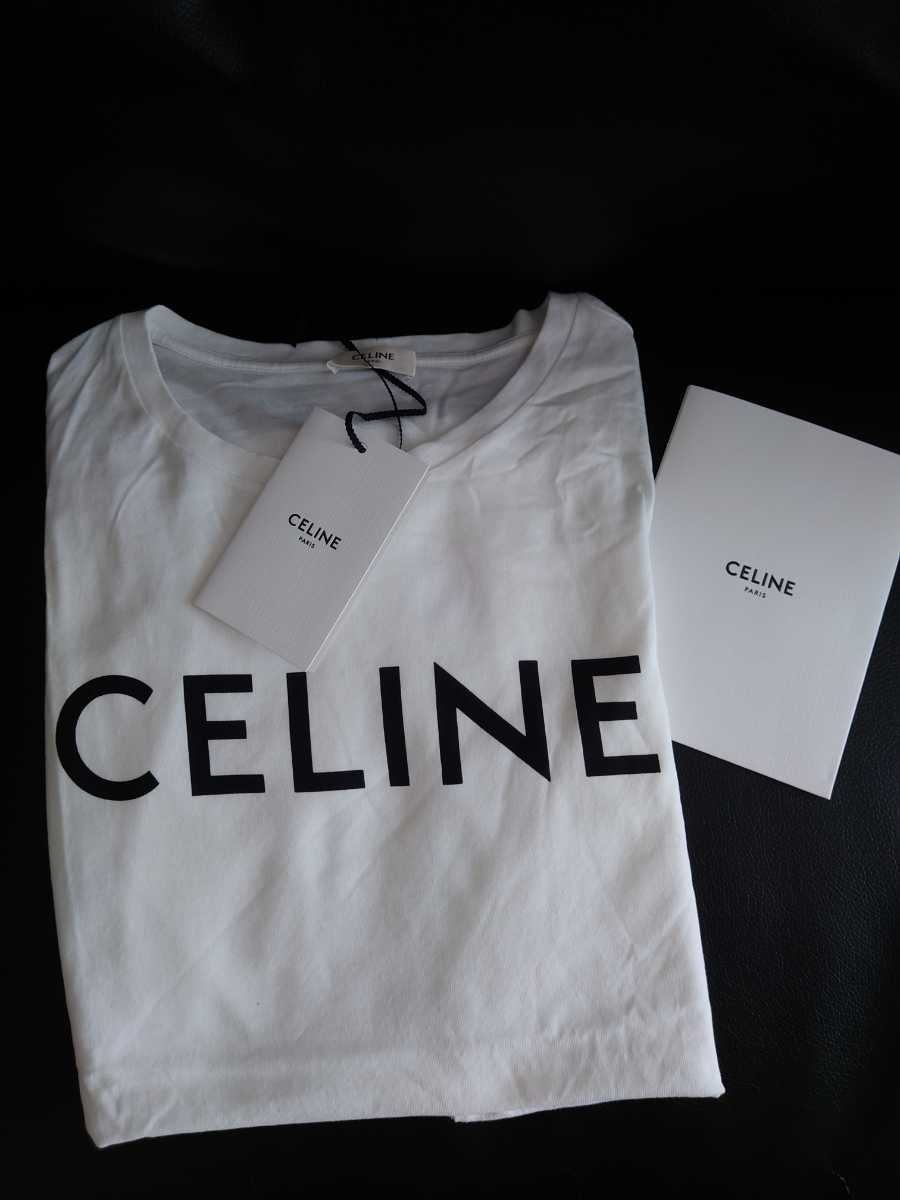 公式超高品質 限定セール極美品 CELINE セリーヌ Tシャツ カットソーS ...