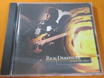 ♪♪♪ リック・デリンジャー Rick Derringer 『 Tend The Fire 』輸入盤 ♪♪♪_画像1