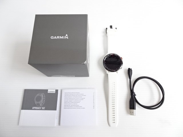 ガーミン GARMIN Approach S62 ゴルフナビ ホワイト 中古