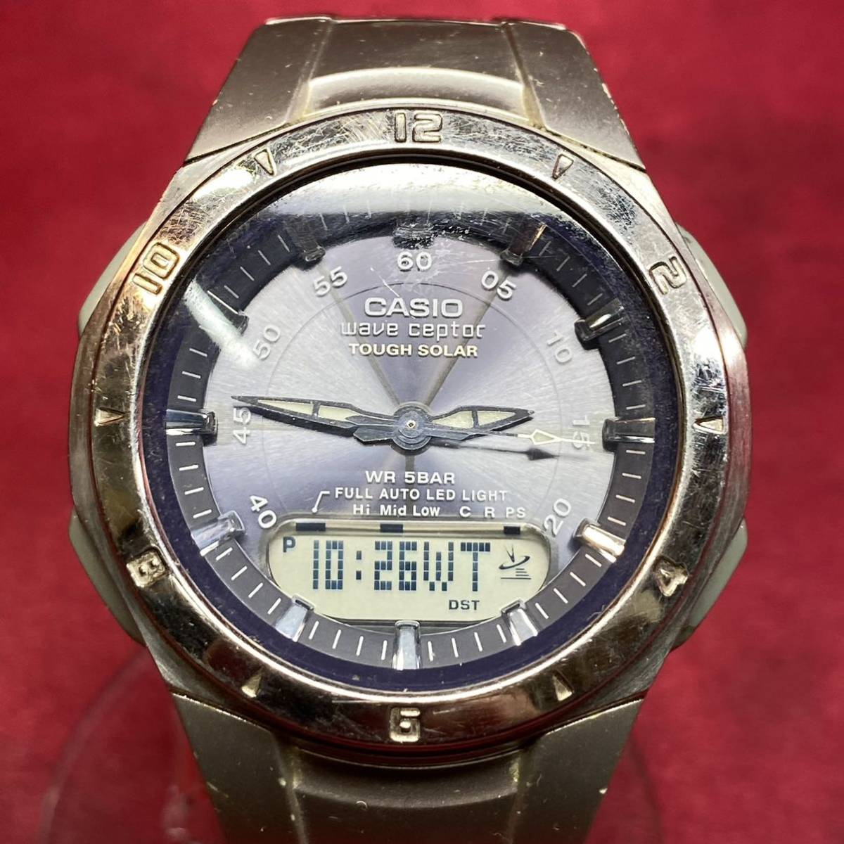 ブティック Casio wave ceptor solar MVA-400J 腕時計 - 通販 - www.smschool.ac.th