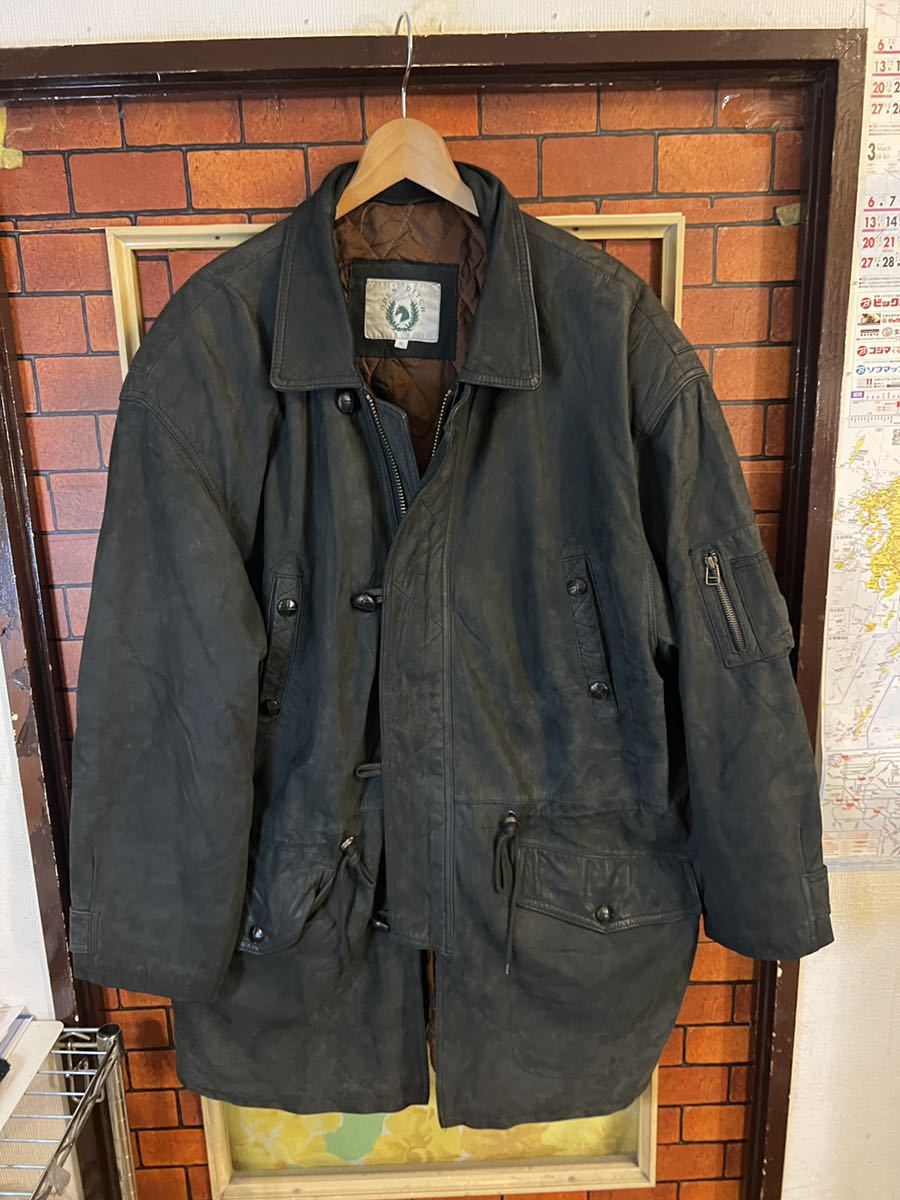 ヤフオク! -レザーコート 古着の中古品・新品・未使用品一覧
