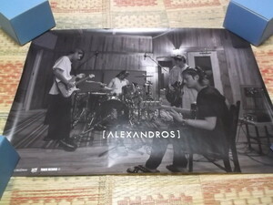 ☆　[Alexandros]　【　モノクロ 非売品 ポスター　】　アレキサンドロス　※管理番号648