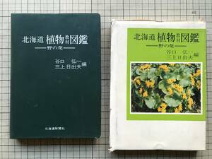 『北海道植物教材図鑑 野の花』谷口弘一・三上日出夫編 北海道新聞社 1977年刊 ※小中学校・理科・野外学習・授業・身近な自然 他 07551