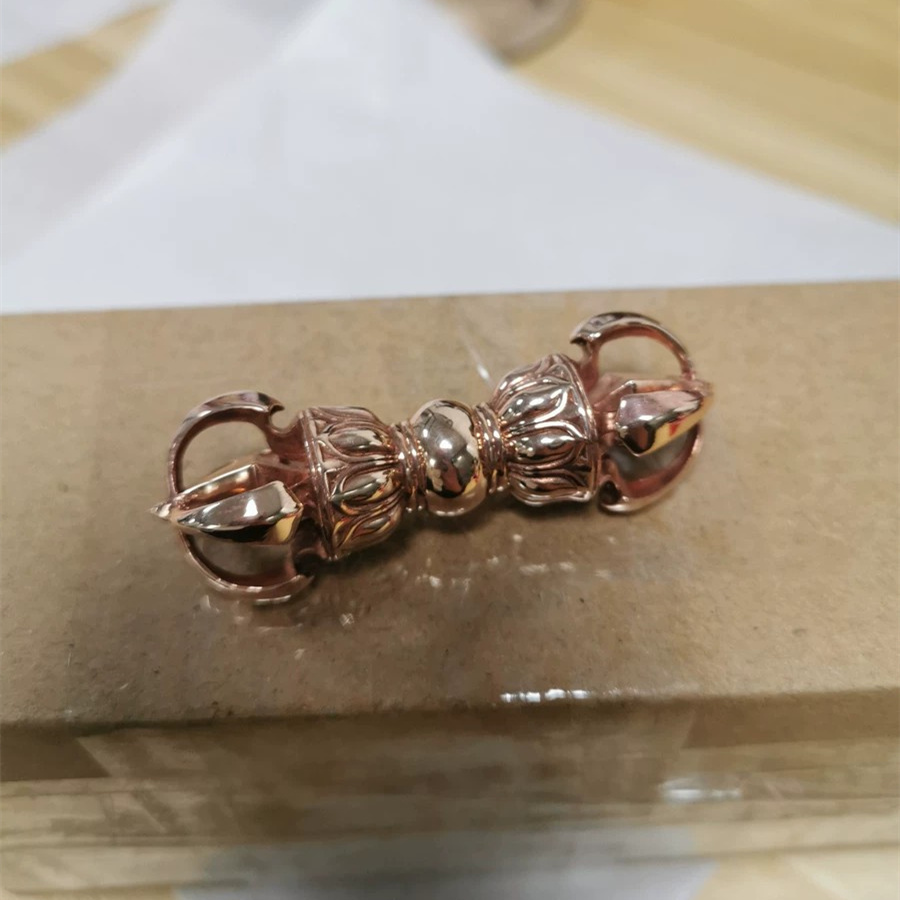 安心の定価販売 チベット密教法具 八吉祥 オイルランプ 仏教法器 真鍮 ...