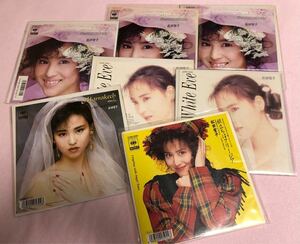 松田聖子 1987〜88後期入手困難7"アナログシングル 新品＆極美品セット 稀少オマケ付