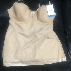  half-price and downward abroad earth production DKNYbla camisole beige 