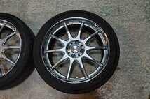 【中古 SET】205/45R17 205/45-17 ダンロップ ディレッツァ DZ101 17 WORK XSA 戦 4H100 7J+50 7J+36 アクア ノート デミオ ロードスター_画像5