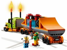 送料無料 新品 LEGO スタントショーのトラック レゴ シティ 車 バイク 60294_画像5