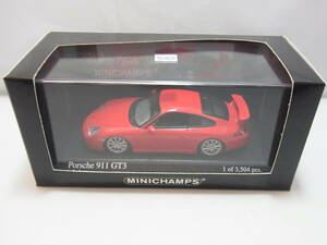 ミニチャンプス PMA 1/43 Porsche 911 GT3 2003 ポルシェ 996