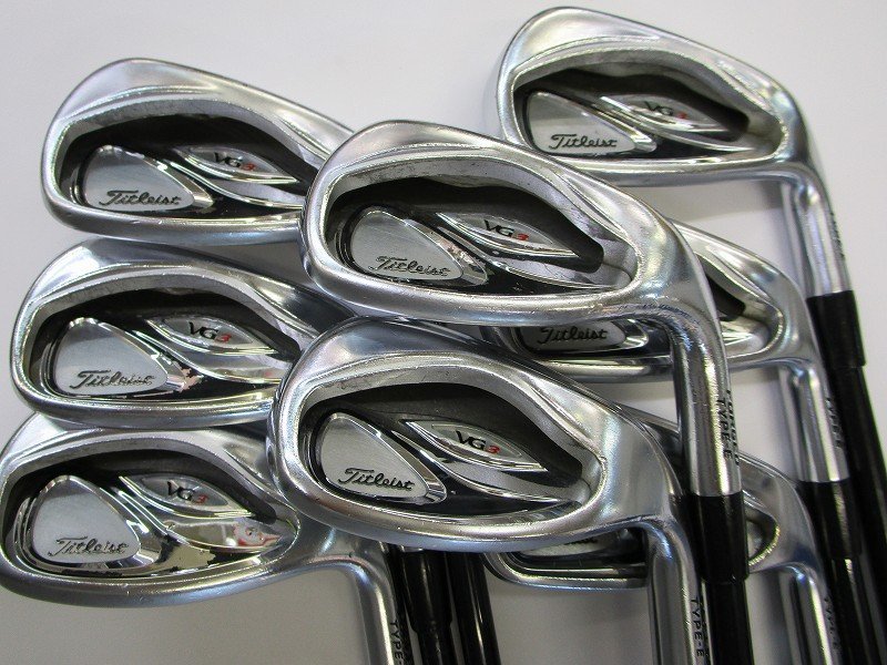 即決価格◇アイアンセット◇タイトリスト◇VG3 2014◇VG i 60 ウトレット 【新品 未使用】Titleist タイトリス VG3 アイアン 5本 S 右 クラブ