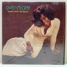 シュリンク美品!! USプレス GWEN McCRAE Something So Right ('06 Cat) マイアミ・ソウル 傑作 サンプリング例多数_画像1