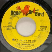 【不良なイメージの60'Sガールズポップ】USオリジ 7インチ SHANGRI-LAS Remember (Walking In The Sand) ('64 Red Bird) シャングリラス_画像2