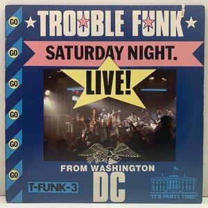 【Go-Goの代表格トラブル・ファンクの熱い一夜】USオリジナル TROUBLE FUNK Saturday Night Live From Washington D.C. ('83 Island)