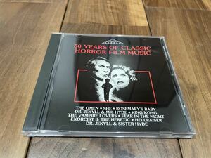 VA / 50 Years Of Classic Horror Film Music CD Silva Screen FILMCD 017 ホラー映画 サウンドトラック Ennio Morricone Exorcist II