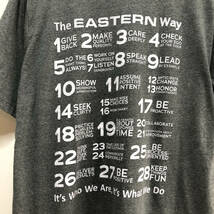 【980円スタート】USA 古着 半袖 Tシャツ EASTERN ロゴ プリント 両面 メンズ2XL オーバーサイズ 古着卸 BA0363_画像5