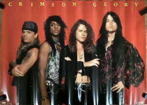 KK-5002■送料無料■Crimson Glory バンド 音楽 歌手 男性 ポスター 印刷物 レトロ アンティーク●破れあり/くSUら