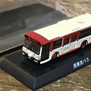 CC-7527 ■送料無料■ 京商 KYOSHO 西東京バス バス 1/150 ミニカー ノンステップバス 車 自動車 ダイキャスト製 40g /くGOらの画像1