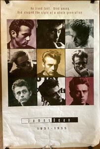 KK-5005■送料無料■ジェームズ・ディーン James Dean 男性 俳優 ポスター 印刷物 レトロ アンティーク●破れ汚れあり/くSUら