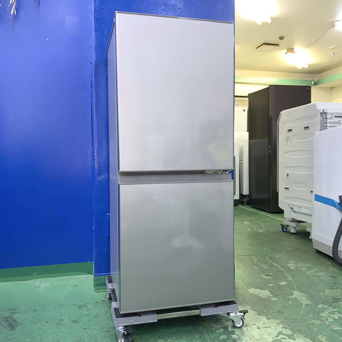 アウター ジャケット 【設置込み】AQUA 冷凍冷蔵庫 AQR-E13H