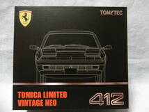 未開封新品 トミカ リミテッド ヴィンテージ ネオ フェラーリ 412 黒_画像1