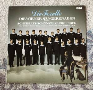 LP-Oct / 米 RCA / Uwe Theimer (p) Wiener Sangerknaben・H.Gillesberger / SCHUBERT_Die Forelle, Op.32, D.550 etc 